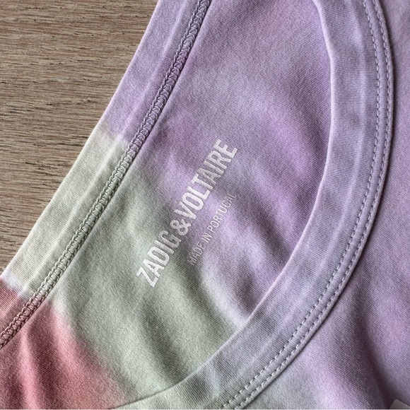 Zadig & Voltaire Tie Dye tshirt - Picture 2 of 4